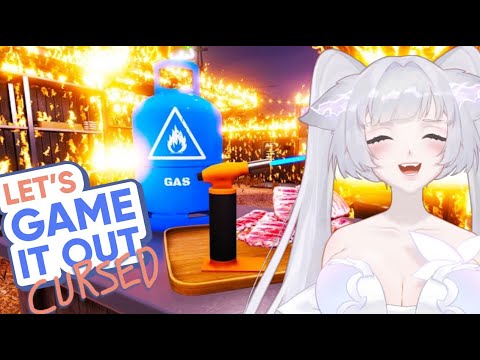 Видео: ЛУЧШИЙ СПОСОБ ПРИГОТОВИТЬ БАРБЕКЮ | Давайте поиграем в кулинарный симулятор BBQ | Реакция Vtuber