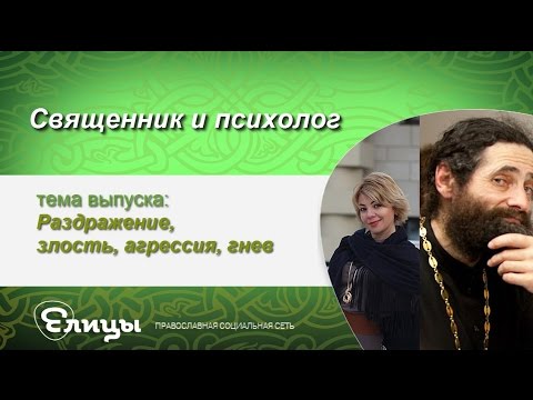 Видео: Раздражение, злость, агрессия, гнев. Священник & психолог. Маркелова В.Б. и о. Макарий Маркиш