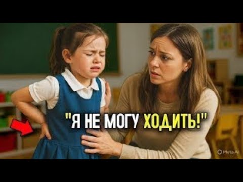Видео: «Папа сказал, что не будет БОЛЬНО» — учительница узнала правду и спасла девочку