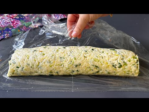 Видео: 😱 Я натираю 2 зеленых кабачка.😋 Таким способом кладу в морозилку.❗гостям нравится его вкус.💯