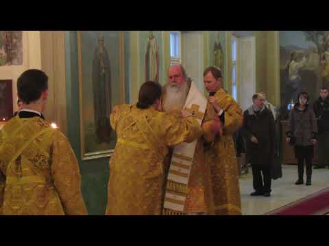 Видео: 02 Облачение архиерея