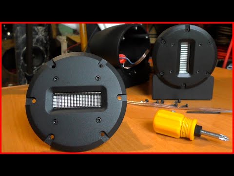 Видео: Ленточный супер твитер Амфитон, обзор, прослушка, сравнение, замер АЧХ