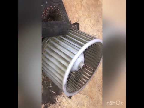 Видео: Не работает печка Снятие вентилятора Чистка, ремонт, смазка моторчика печки Дезинфекция кондиционера