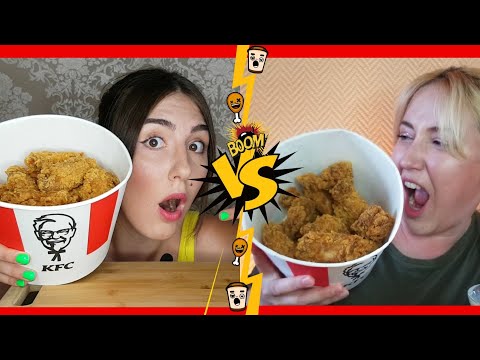 Видео: НАТАША БО VS POLYA KEY | БАТТЛ | КРЫЛЬЯ КФС | ЦЕЛОЕ ВЕДРО КТО БОЛЬШЕ СЪЕСТ ? KFC/ МУКБАНГ/АСМР