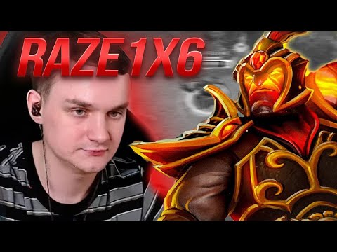 Видео: RAZE1X6 ИСПЕПЕЛЯЕТ НА ЭМБЕРЕ! CUSTOM HERO CHAOS
