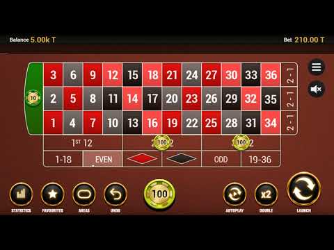 Видео: Strategies for playing roulette.  Стратегии для игры в рулетку. Две дюжины + зеро