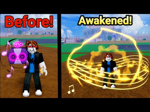 Видео: Sound Fruit WAKENEED — СИЛЬНЕЙШИЙ в PVP... (Blox Fruits)
