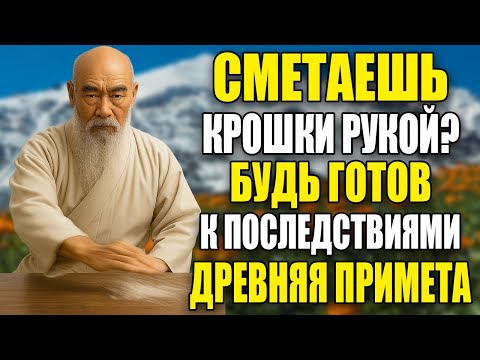 Видео: ПОЧЕМУ НАШИ ПРЕДКИ ЗАПРЕЩАЛИ СМЕТАТЬ КРОШКИ РУКОЙ? (ВЫ ТОЧНО  ДЕЛАЛИ ЭТО)