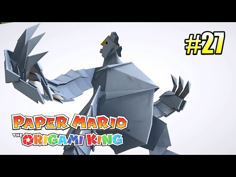 Видео: Paper Mario The Origami King #27 — Ледяной Вулементаль {Switch} прохождение часть 27