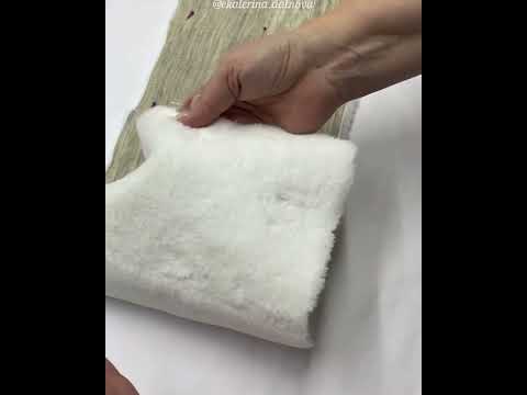 Видео: Бортовка. Какой материал применить в качестве усиления при пошиве изделий из меха. #шитье #меха