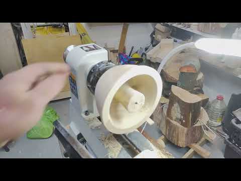 Видео: Ясень: от сырой древесины до уникальной чаши #токарка