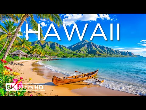 Видео: Гавайи 8K — Исследуйте острова вечного лета, кристальные моря и величественные горы