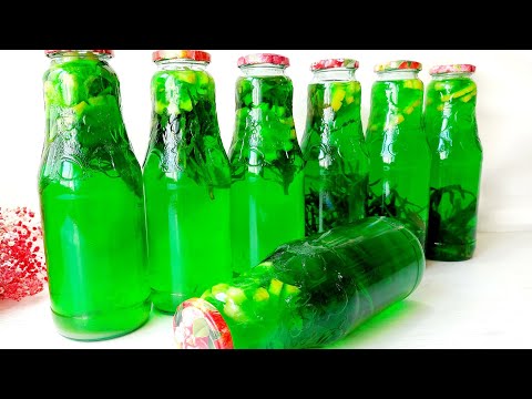 Видео: САМЫЙ ВКУСНЫЙ, АРОМАТНЫЙ, НАСЫЩЕННЫЙ НАПИТОК! БЫСТРЫЙ и Легкий РЕЦЕПТ без СТЕРИЛИЗАЦИИ  #мохито