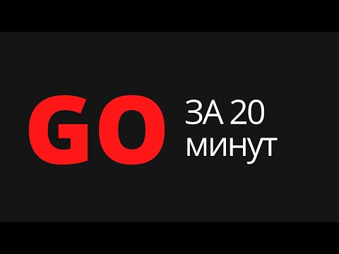 Видео: Учим Go за 20 минут / Влад Гукасов