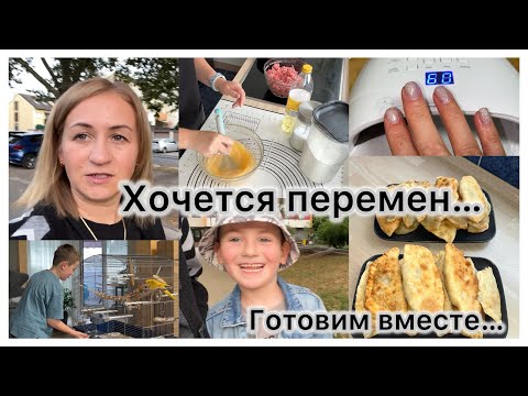 Видео: Готовим чебуреки вместе 🥟 новый маникюр 💅 разочаровалась ✔️ хочется перемен ✔️ вечерний ритуал ✔️