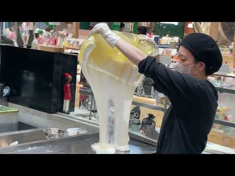 Видео: [PAPABUBBLE] Как сделать конфеты ручной работы Японская уличная еда