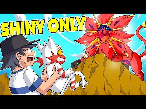 Видео: Pokémon Sun, но я могу использовать только БЛЕСТЯЩИХ покемонов!?