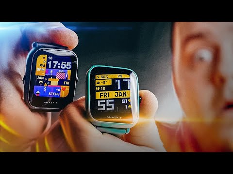 Видео: Xiaomi AMAZFIT BIP U и BIP U PRO! Лучшие Часы Для Спорта!?