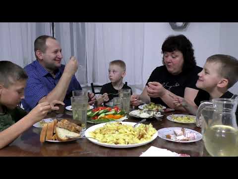 Видео: МУКБАНГ.  Жареная картошка. Овощи.