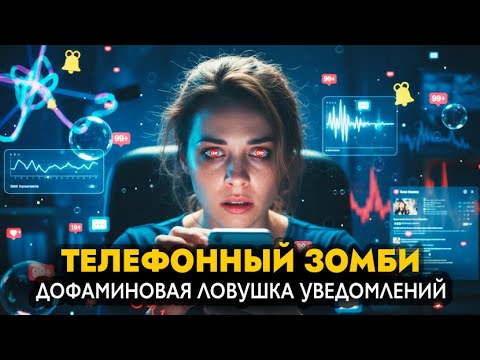 Видео: Дофаминовая ловушка: как уведомления захватили наш мозг