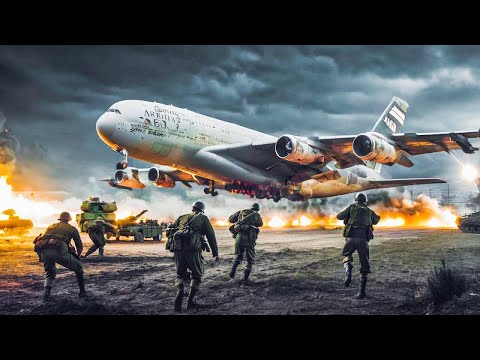 Видео: Самолет внезапно перемещается во времени во Вторую мировую войну и подвергается нападению нацистов