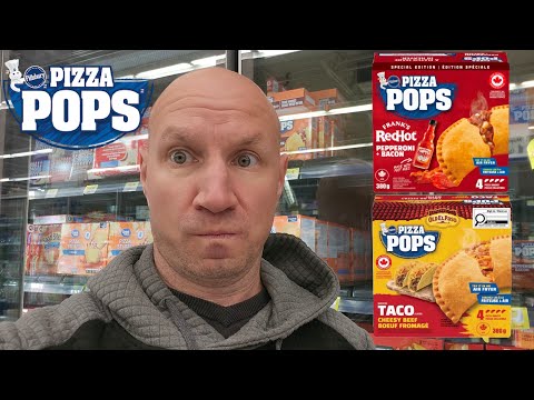 Видео: Острая пицца-попс Frank's от Pilsbury против старой пиццы-попс El Paso!