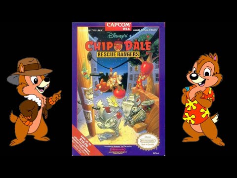 Видео: Chip'n Dale: Rescue Rangers прохождение (NES/Dendy)