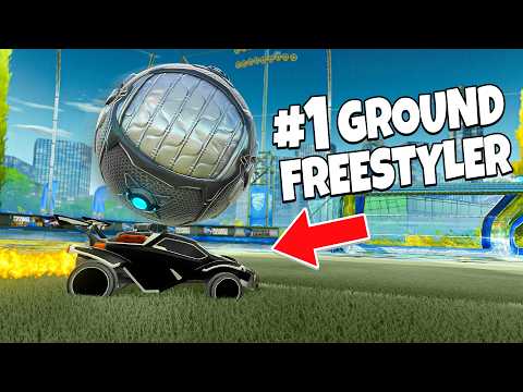 Видео: Я бросил вызов лучшему фристайлеру на земле в Rocket League