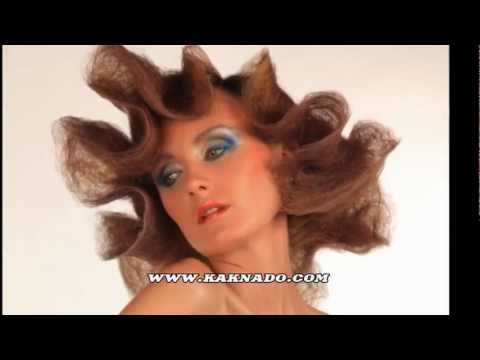 Видео: Вечерняя причёска с объёмными крупными волнами.mpg