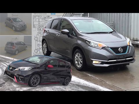 Видео: Обзор Nissan Note E Power + NISMO с Аукциона Японии