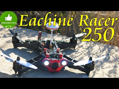 Видео: ✔ Eachine Racer 250 - Обзор на Русском! Популярный квадрокоптер для FPV! Banggood