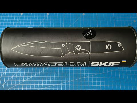 Видео: Гостра колекція Cimmerian Knives Skif Ceracote Blade FDE