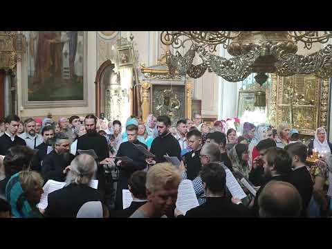 Видео: 6. Достойно есть - Монастырского напева, гарм. П. Иванова-Радкевича