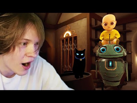 Видео: ДИПИНС ИГРАЕТ В ХОРРОР РЕБЕНОК В ЖЕЛТОМ ОБНОВЛЕНИЕ | BABY IN YELLOW BLACK CAT