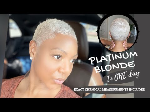 Видео: Платиновый блонд | Как осветлить темно-каштановые волосы до платинового блонда — сэкономьте деньг...