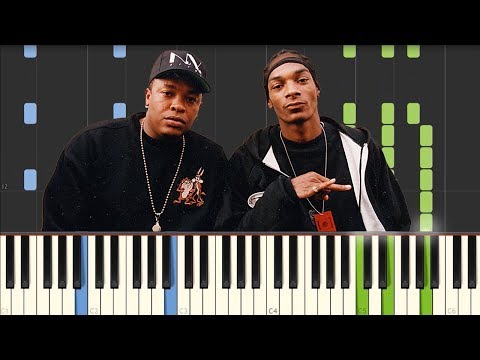 Видео: Still D.R.E. - Dr. Dre featuring Snoop Dogg [самоучитель по пианино Synthesia]