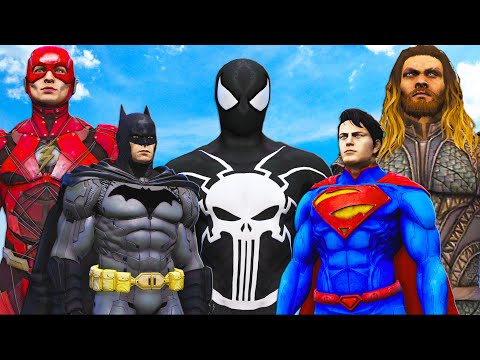 Видео: all dc superhero vs spider-punisher - эпическая битва супергероев