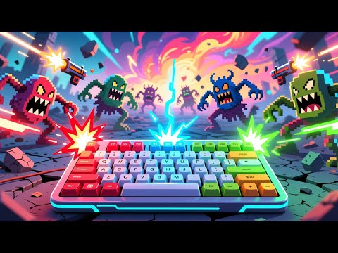 Видео: ПРОКАЧАЙ СВОЮ КЛАВИАТУРУ, ЧТОБЫ ПОБЕДИТЬ ВСЕХ МОНСТРОВ!