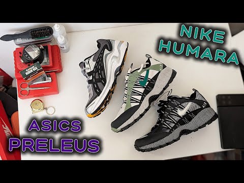 Видео: Обзор Nike Humara QS и Asics Preleus
