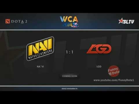 Видео: V1lat - skype разговор с fng и  prb насчет игры Na'Vi vs LGD @ WCA 2014