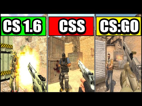 Видео: ДЕЛАЮ МИНУС 5 НА РАЗНЫХ ВЕРСИЯХ COUNTER-STRIKE! ГДЕ ПРОШЕ ИГРАТЬ?