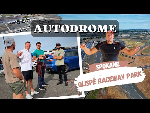 Видео: Автодром в Эйруэй-Хайтс., Спокен Вашингтон Qlispé Raceway Park