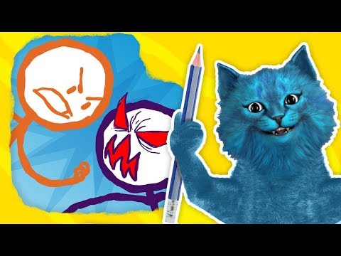 Видео: НАРИСОВАЛИ СТИКМЕНА и он ОЖИЛ Draw a Stickman: EPIC 2 говорящий кот КОТЁНОК ЛАЙК