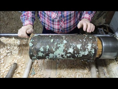 Видео: Лампа. Рябина. Токарные работы.