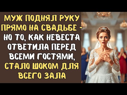Видео: Муж Поднял Руку Прямо На Свадьбе – То, Что Она Сделала Дальше, Шокировало Всех!