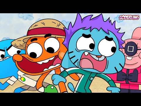 Видео: Новые Пасхалки в «Гамболе»! - Ван Пис, Игра в Кальмара, Соник, FNAF