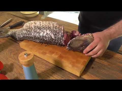 Видео: ШАШЛЫК ИЗ САЗАНА | SHISH-KEBAB EUROPEAN CARP/SAZAN