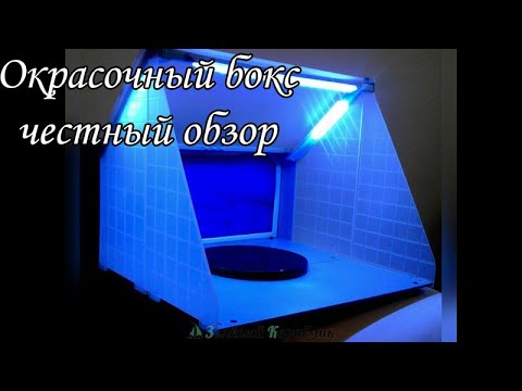 Видео: обзор окрасочного бокса jas 3703 для моделизма