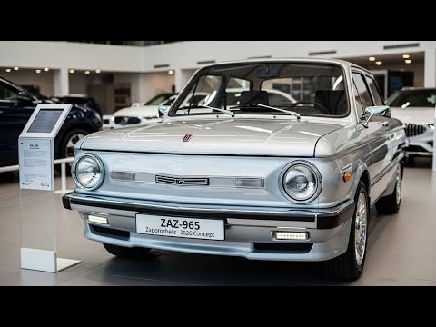 Видео: 😱🚗🔥 ЛЕГЕНДА ВОЗВРАЩАЕТСЯ! Новый ЗАЗ-965 «Запорожец» 2026 — Невероятное Перерождение!