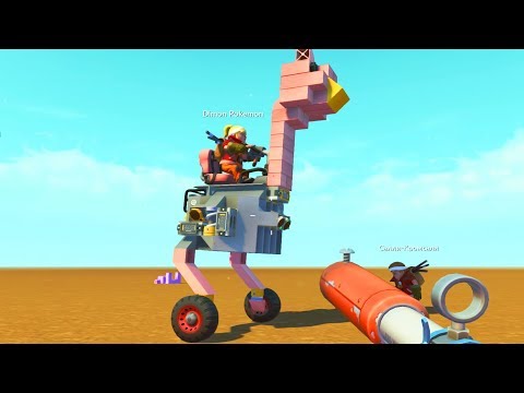 Видео: КРУТЫЕ ПОСТРОЙКИ В СКРАП МЕХАНИК ► Scrap Mechanic